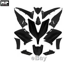 Kit Body Yamaha Tmax 530 Tmax 2015 2016 Fairing Shells 14 Black Mat