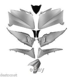 Kit Fairing Yamaha T-max 530 Tmax Hulls Gray Matt Bodywork 10 Pieces New