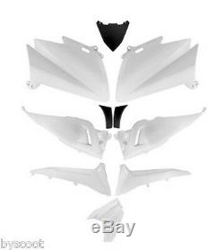 Kit Fairing Yamaha T-max 530 Tmax Hulls White Competition Bodywork 10 Pcs