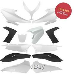 Kit Plastic Fairing 13 White Pieces Competition Yamaha T-max 500 2008-2012