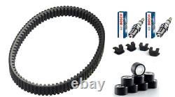 Kit Reinforced Belt Galets Curder Yamaha Candles Tmax T-max 500 01/03