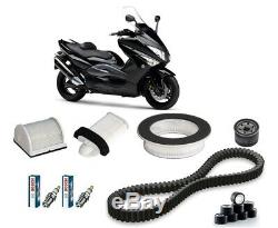 Kit Revision For Yamaha 500 T-max 01/07 Air Filter Oil Candle Belt Pebbles