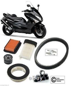 Kit Revision Yamaha 500 T-max 08/11 Air Filter Oil Candle Belt Pebbles