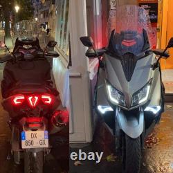LED Turn Signals + Brake Lights Front Rear Smoke YAMAHA Tmax 530 2012/2016