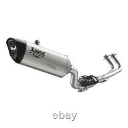 MF8494 Complete Exhaust System AKRAPOVIC Yamaha Tmax 560 2022 2023 2024 Tüv