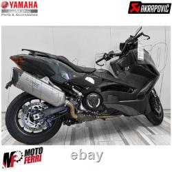 MF8494 Complete Exhaust System AKRAPOVIC Yamaha Tmax 560 2022 2023 2024 Tüv