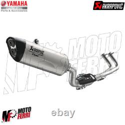 MF8494 Complete Exhaust System AKRAPOVIC Yamaha Tmax 560 2022 2023 2024 Tüv
