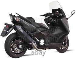 MIVV Complete Line Hom Speed Edge Black Carbon Cap Yamaha T-max Tmax 530 2014 14
