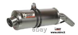 MIVV Oval Complete Exhaust Muffler Yamaha T-Max 500 2001-2007