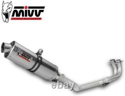 MIVV Oval Complete Exhaust Muffler Yamaha T-Max 500 2001-2007