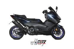 MIVV SR1 Full Exhaust Total Black for Yamaha T-MAX TMAX 560 2022–2024