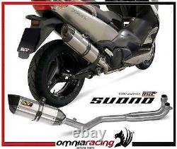 MIVV Suono Stainless Steel Complete Exhaust For Yamaha T-max 500 (tmax) 2011