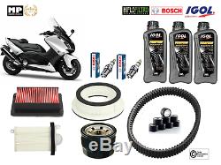 Maintenance Kit Complete Belt Filter 3l Yamaha T-max 530 2012 Oil