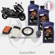 Maintenance Kit, Oil Change, 1 Air Filter/oil Filter/spark Plug + 3l Of Oil For Tmax 500 2008-2011