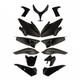 One Fairing Set Yamaha Tmax T Max 500 2008 2009 2010 2011 Polished Black Painted