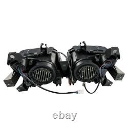 One Camamoto homologated front LED headlight for Yamaha T-MAX 530 2015 2016