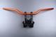 Orange-black Handlebar Riser Mounts For Yamaha Tmax 560/tech Max Sj18 2020-21