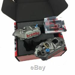 Pair Brake Calipers Radials Monoblock Brembo Gp4-rs 108mm Yamaha T-max 530 15