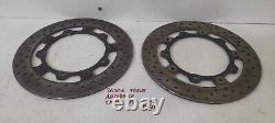 Pair Front Brake Discs Yamaha Tmax 530 2015 2016 See Photo Scratches