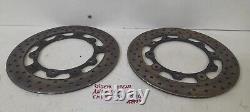 Pair Front Brake Discs Yamaha Tmax 530 2015 2016 See Photo Scratches