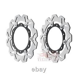 Pair Of Front Brake Rotors For Yamaha T-max 500 Xp500 Tmax 2008-20011 09 10