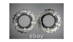 Pair of Front Brake Discs Waves 267mm YAMAHA TMAX T-MAX 530 ABS 2015-2016