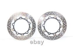 Pair of Front Brake Discs Yamaha Xp T-max Tmax Abs 530 (2012 2015)
