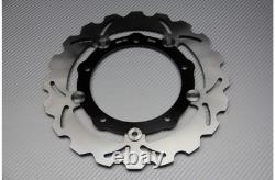 Pair of Front Floating Wave Brake Discs 267mm for YAMAHA TMAX 560 TECH MAX 2025-26