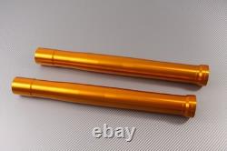 Pair of Gold Front Fork Covers SPR for YAMAHA TMAX 560 TECH MAX 2020-2021