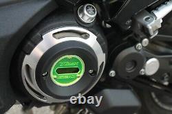 Pair of Round Black Engine Covers Yamaha T Max Tmax 530 20172019 Tmax 560 2020