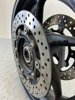 Pair of Wheels and Front Brake Discs, Right and Left, Yamaha T-Max Tmax 5