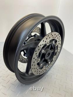 Pair of Wheels and Front Brake Discs, Right and Left, Yamaha T-Max Tmax 5