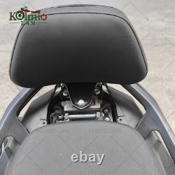 Passenger Seat Rear Backrest Pad Fit For YAMAHA TMAX530 T-MAX530 2012-2016 14 15