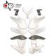 Plastic Fairing Kit Yamaha Tmax T-max 500 2008-2011 White Shells