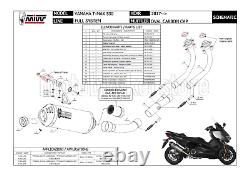 Pot Complete Homologist Oval Y. 061. Lnc MIVV Yamaha T-max Tmax 530 2019 19