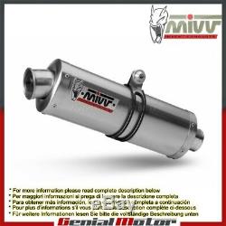 Pot D Echappament Full MIVV Oval Inox For Yamaha T-max 500 2001 2007