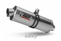 Pot D Echappament Full MIVV Oval Inox For Yamaha T-max 500 2001 2007