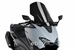 Puig 9424n Windshield V-tech Line Touring For Yamaha T-max 560 2020 Schwarz