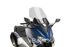 Puig Parabrise V-tech Line Touring Yamaha T-max 530 2018 Smoke Clear