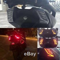 Rear Led Lights Rbmax 2 Xp Approved Smoke T-max Left Abs (sj142) 2017-2018