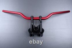 Red-Black Handlebar Risers for YAMAHA TMAX 500 T-MAX SJ06 2008-2011