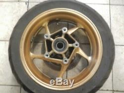 Rims Tmax 530 Black Max Gold + Tires Discs +