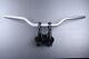Riser Clips With Black Aluminum Handlebar For Yamaha Tmax 560 / Tech Max Sj18 2020-2021