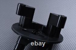 Riser Clips with Black Handlebar Black-Black YAMAHA TMAX 530 T-MAX SJ09 2015-2016