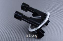 Riser Handlebar Clamps with Gold Aluminum Handlebar for YAMAHA TMAX 530 T-MAX SJ09 2015-2016