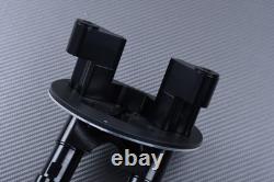 Riser Handlebar Clamps with Gold Aluminum Handlebar for YAMAHA TMAX 530 T-MAX SJ09 2015-2016