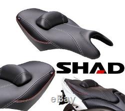 Saddle Comfort Shad Scooter Yamaha Tmax 530 Tmax 2008 To 2016 Black Gray Seams