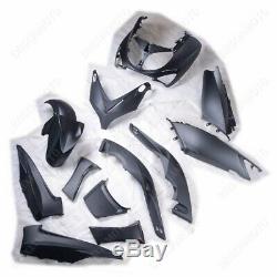 Set 12 Parts Fairing T Max 500 Tmax 2001/2007 Black Matte Satin Sport Fairing