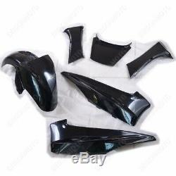 Set 12 Parts Fairing T Max 500 Tmax 2001/2007 Black Neutral Version Sport