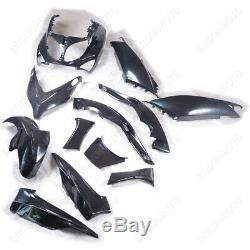 Set 12 Parts Fairing T Max 500 Tmax 2001/2007 Black Neutral Version Sport